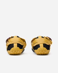 Paire de Breezandal femme moutarde et noir, cinq orteils indépendants