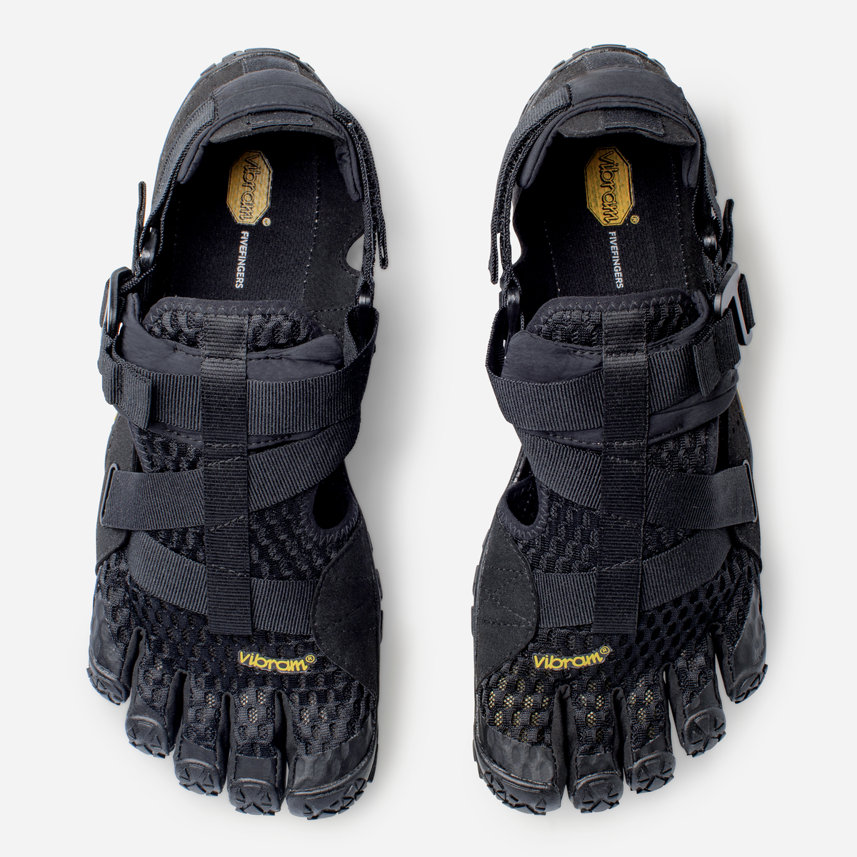 Breezandal noir, semelle Vibram Megagrip de 5,7 mm