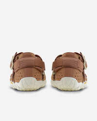 Paire de Breezandal homme vert olive et marron, drop zéro