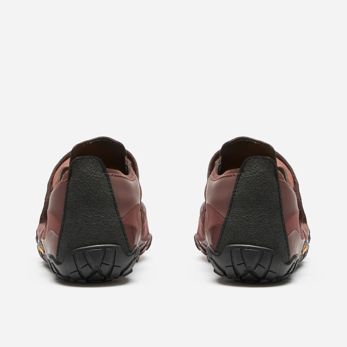 Trailope femme marron et noir, revêtement anti-débris en forme de wing