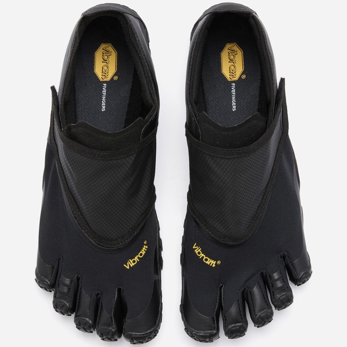 Paire de Trailope noir pour le trail en chaussure minimaliste