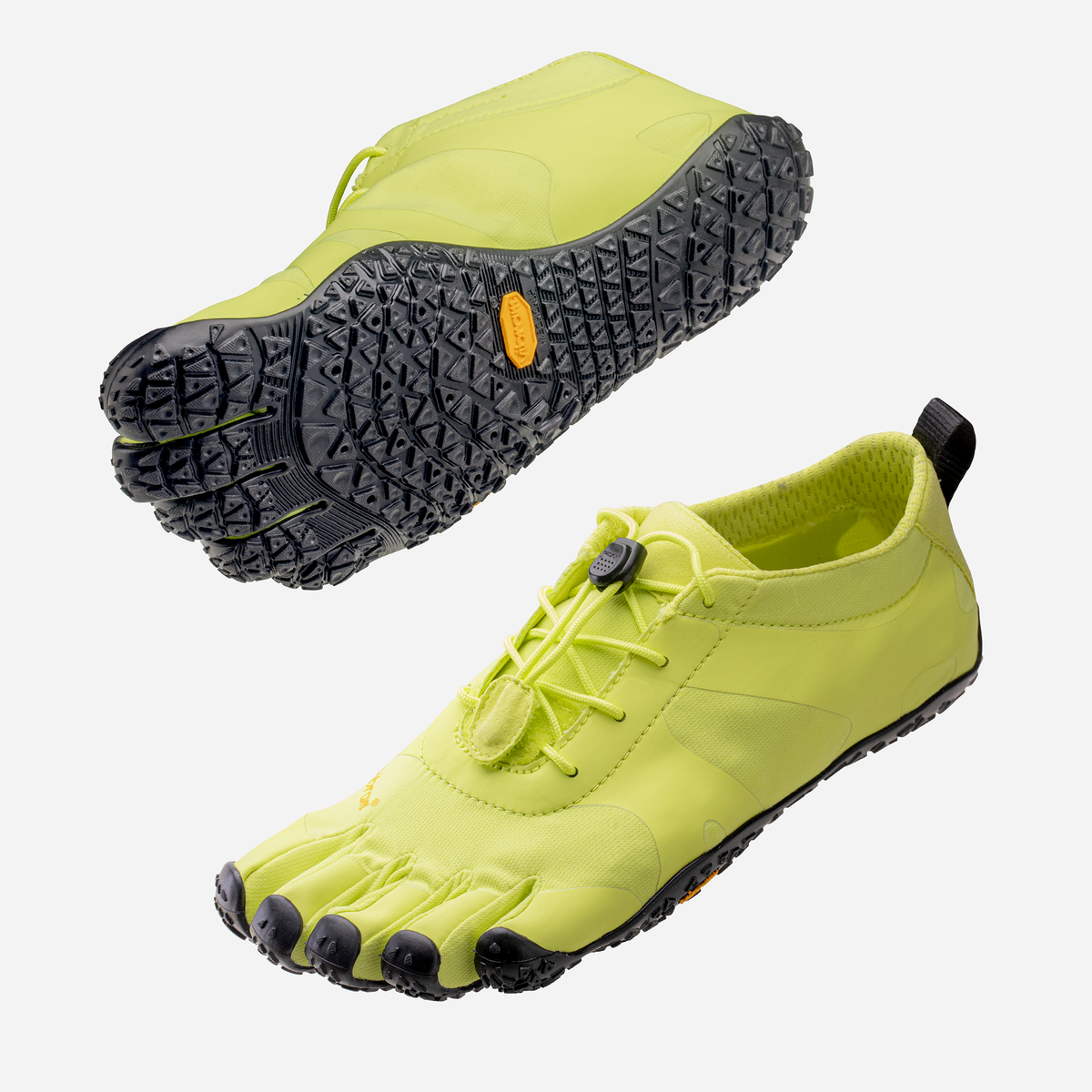 V-Alpha vert citron et noir, plusieurs vues du modèle