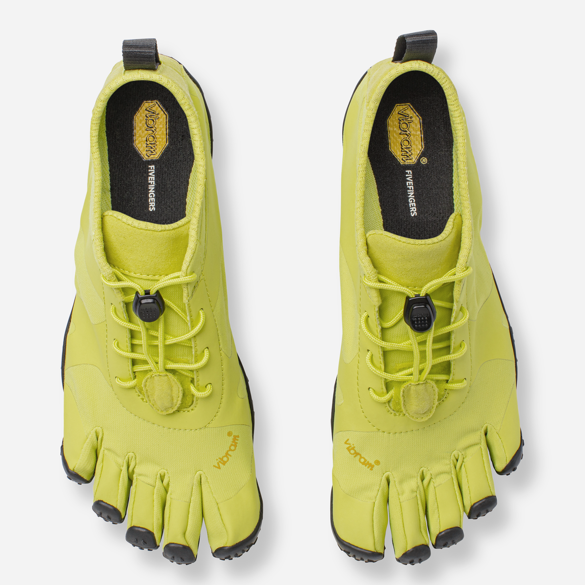 V-Alpha vert citron et noir, semelle Megagrip pour sol mouillé