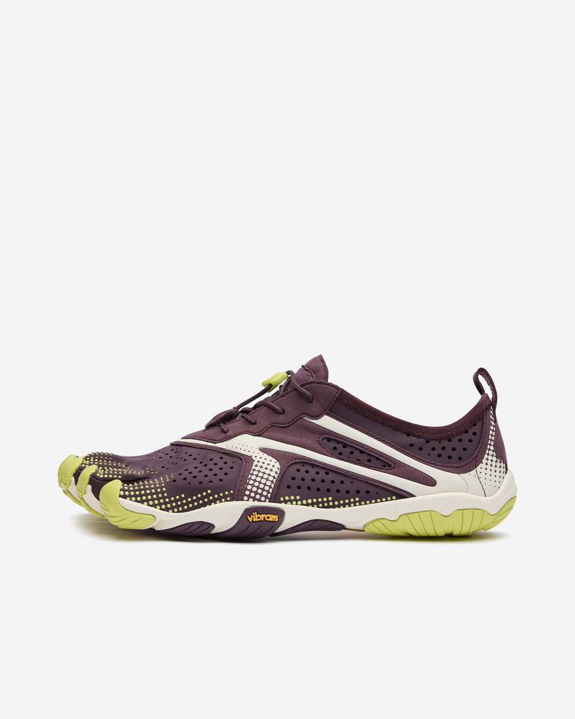 Vibram FiveFingers V-Run noir et prune, chaussure de running à cinq orteils