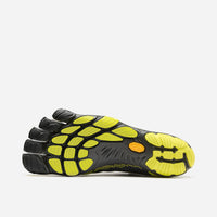 V-Run noir et vert citron, modèle running léger de la gamme FiveFingers