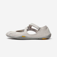 V-Soul femme gris perle, fermeture velcro réglable au cou-de-pied
