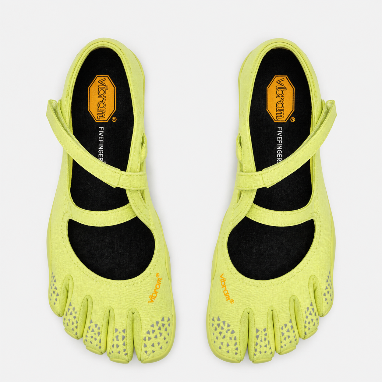Vibram FiveFingers V-Soul femme jaune citron, ballerine à cinq doigts
