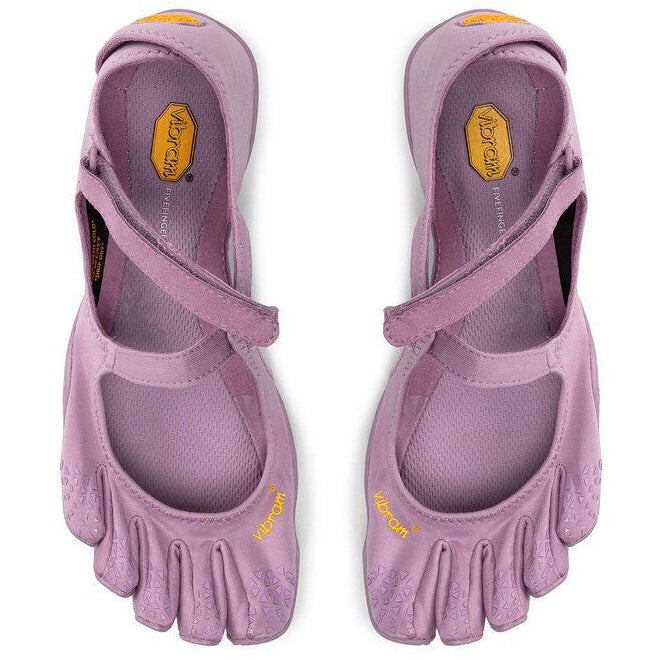 V-Soul femme violet lilas, semelle XS Trek de 3 mm à retour d'information direct