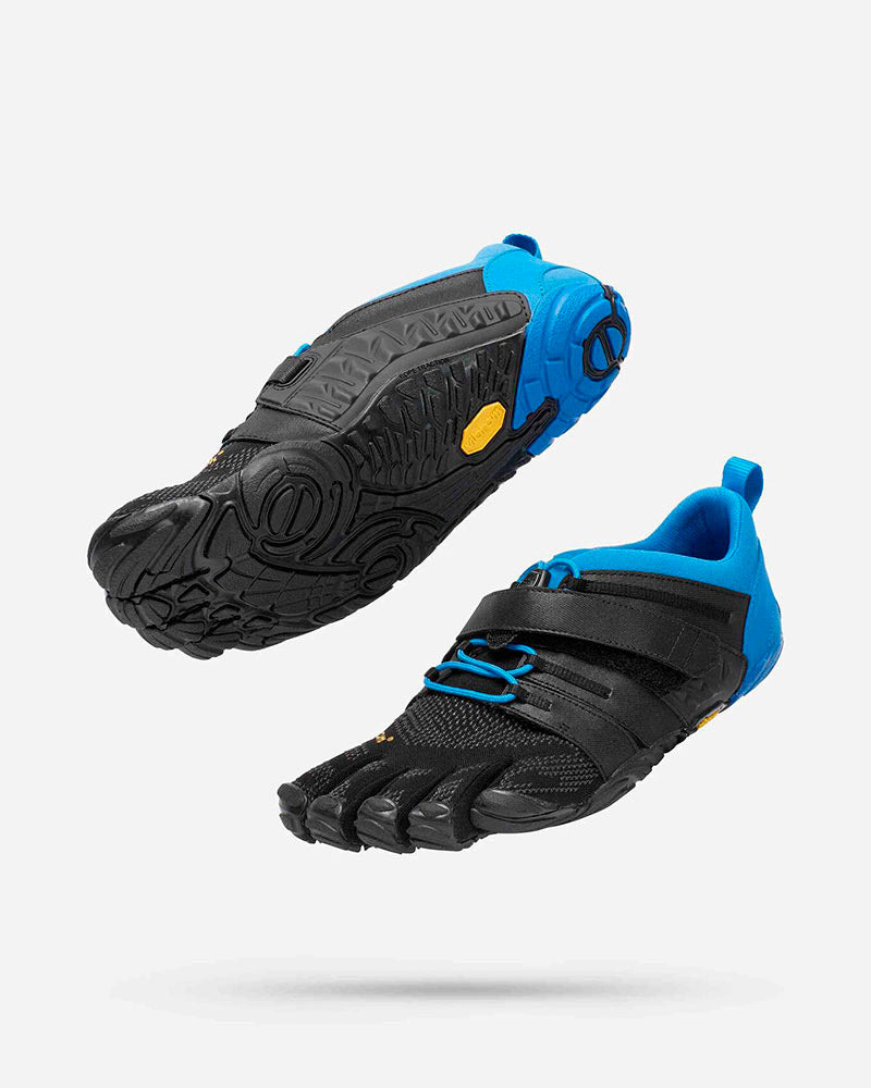 Paire de V-Train 2.0 noir et bleu pour l'entraînement fonctionnel